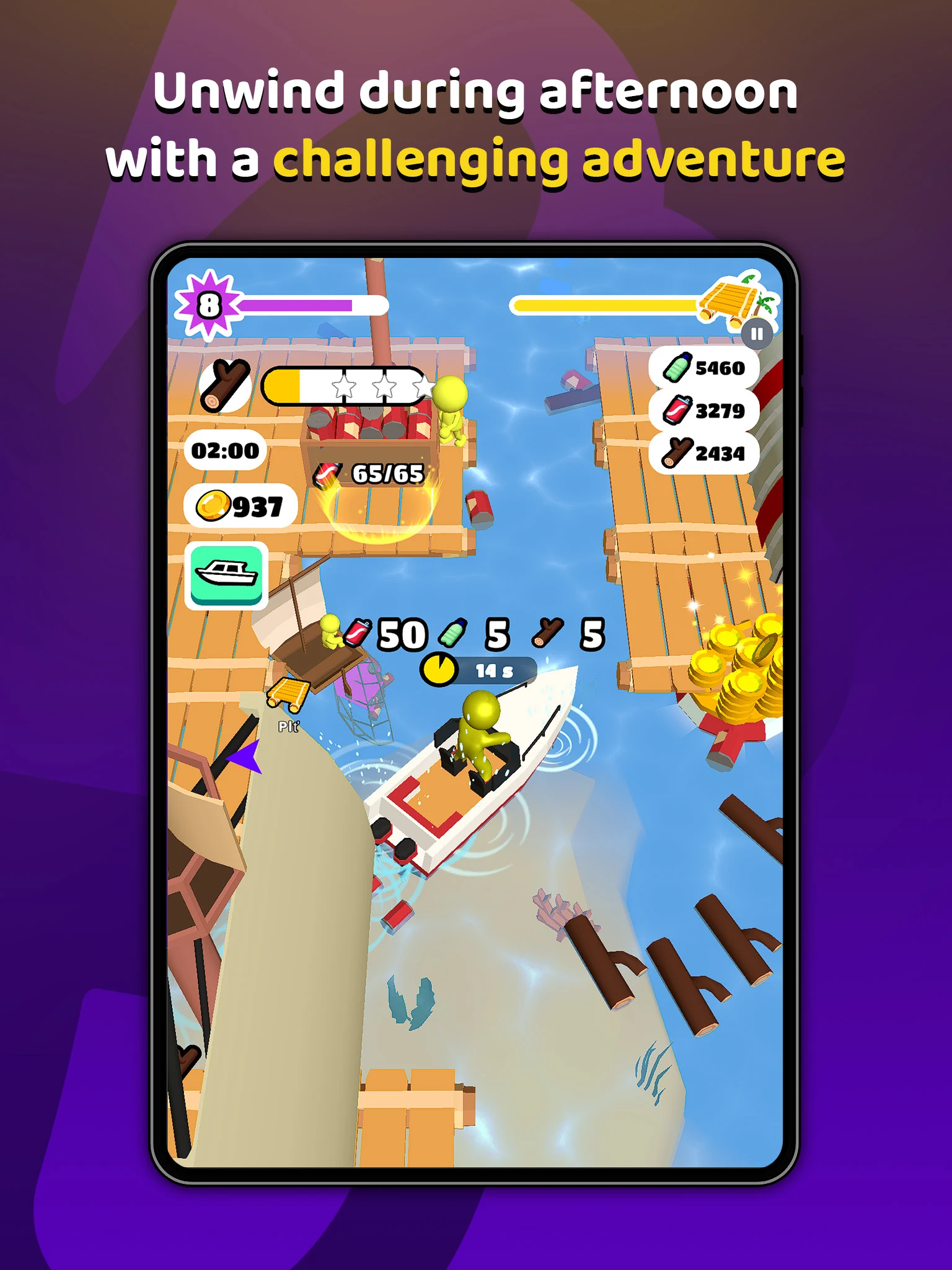 TuuTap mini games competition screenshot