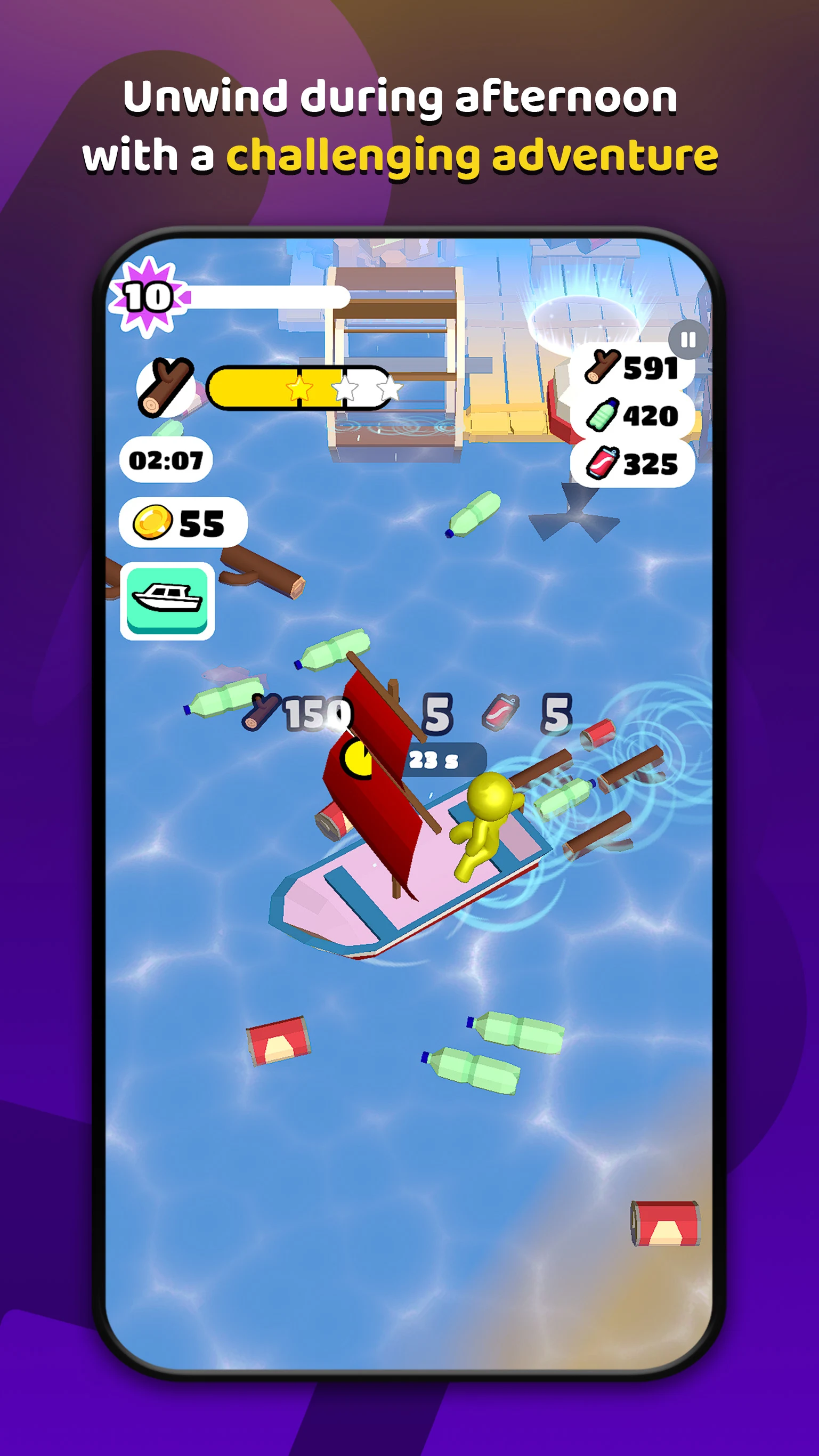 TuuTap mini games competition screenshot